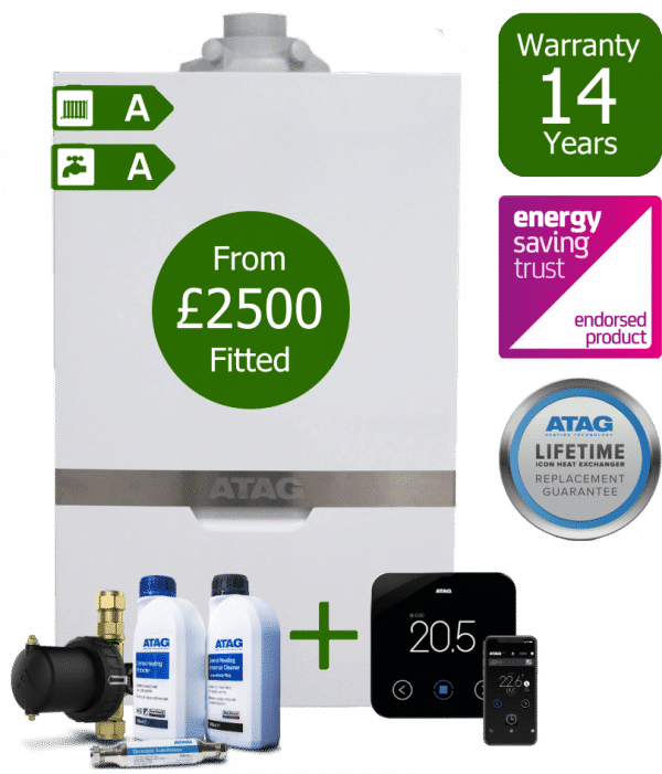 New Atag combi boilers always cost less at Smart Plumbing